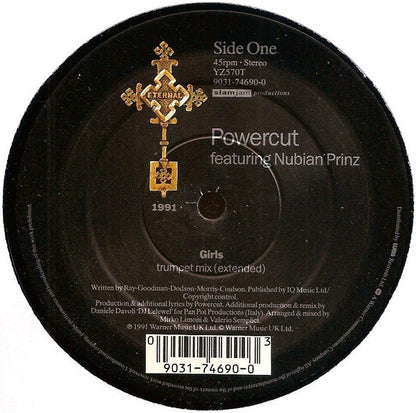 Powercut (2), Nubian Prinz – Girls (12", UK - 1991)