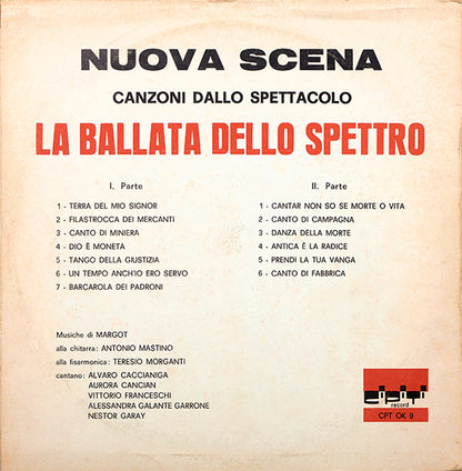 Nuova Scena – La Ballata Dello Spettro (LP, Album, Italy - 1973)