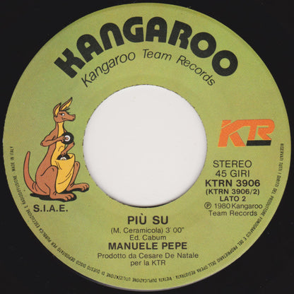 Manuele Pepe – E Vivo / Più Su (7", Italy - 1980)