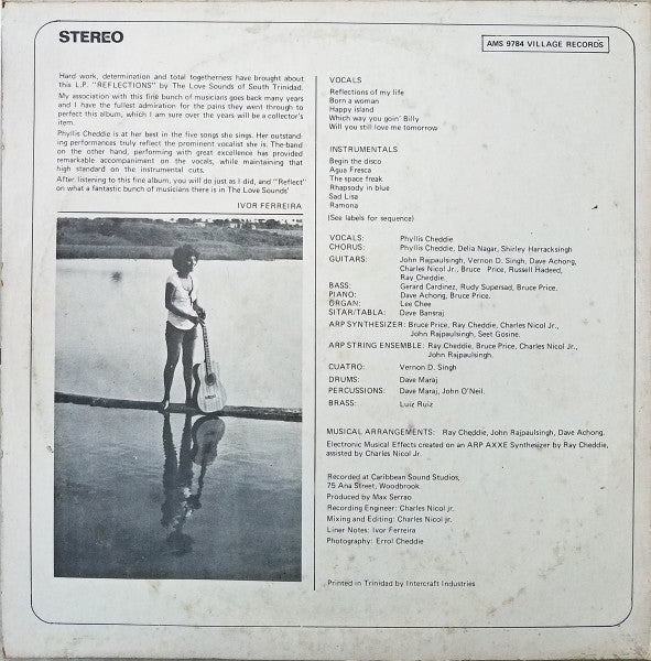 Love Sounds Inc. – Reflections (LP, Album, Trinidad & Tobago - 1979)