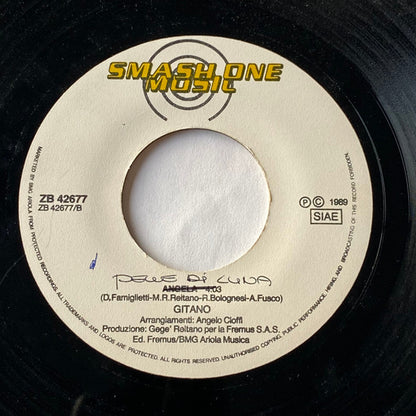 Gitano – Pelle Di Luna / Angela (7", Italy - 1989)