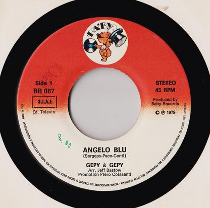 Gepy & Gepy – Angelo Blu (7", Italy - 1979)