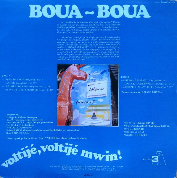 Boua-Boua – Voltijé, Voltijé Mwin ! (LP, France)