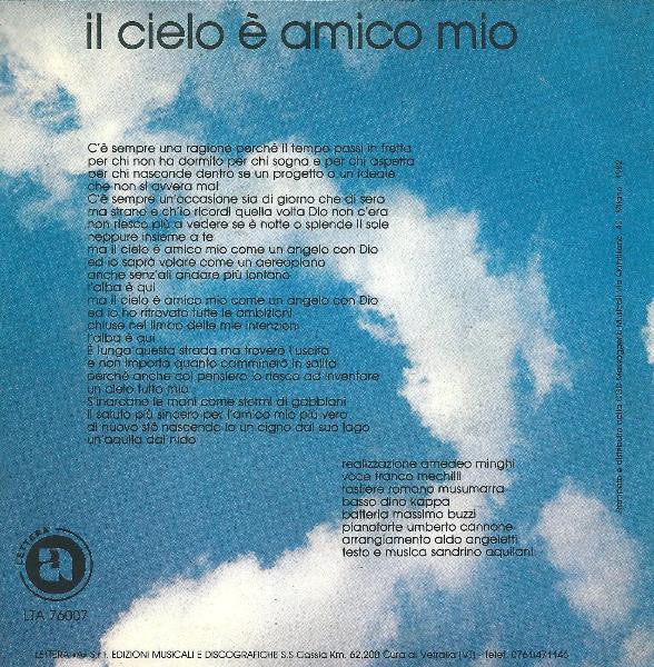 Franco Mechilli – Il Cielo È Amico Mio (7", Italy - 1982)