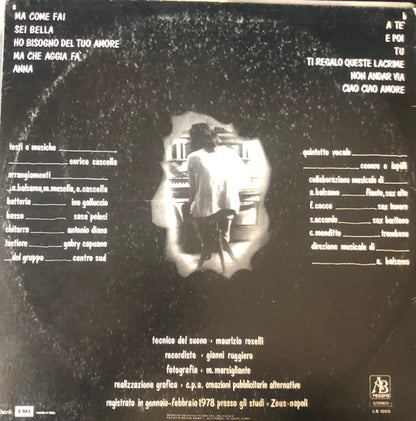 Enrico Cascella – Io... Enrico Cascella  (LP, Album, Italy - 1978)