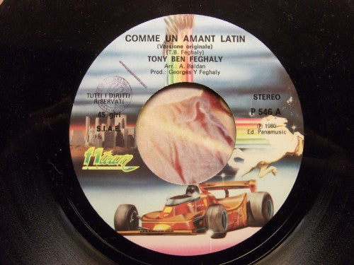 Tony Benn Feghaly – Comme Un Amant Latin (7", Italy - 1980)