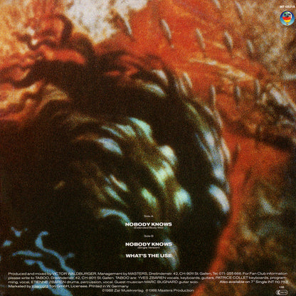 Taboo (17) – Nobody Knows (12", Germany - 1988)