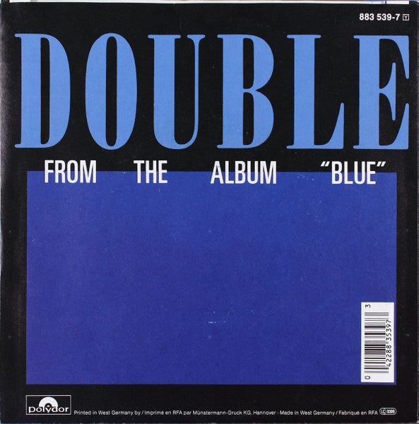 Double – The Captain Of Her Heart (7", Germany - 1985)