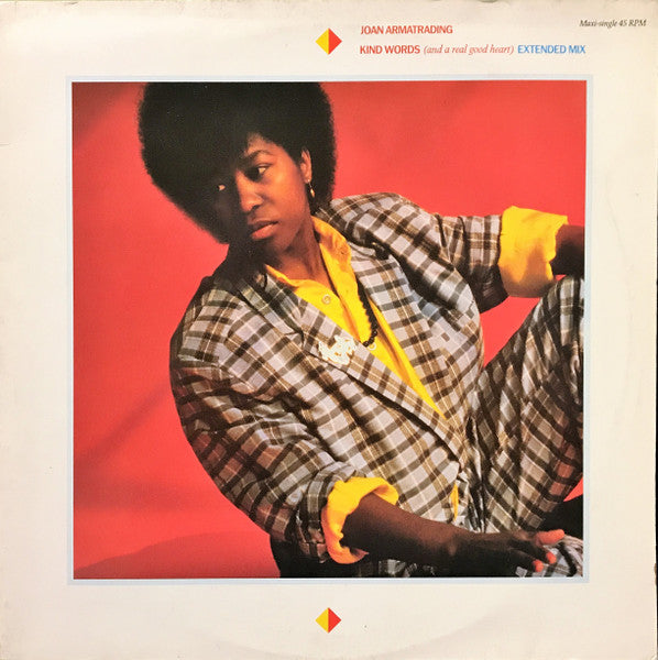 Joan Armatrading – Kind Words (And A Real Good Heart) (Extended Mix) (12", Germany - 1986)