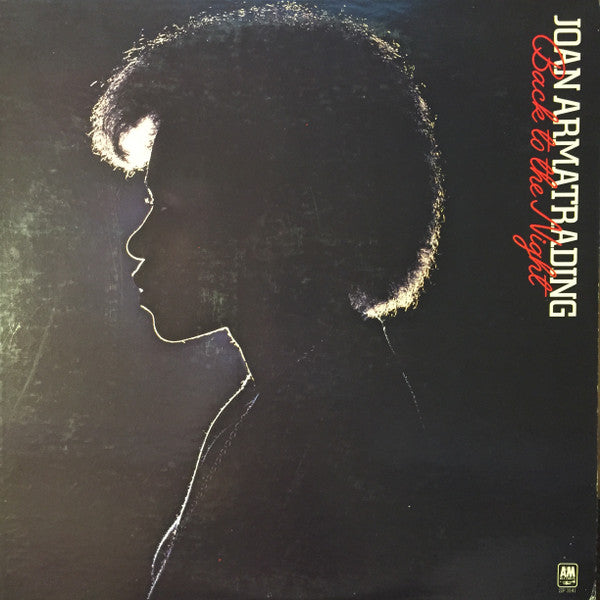 Joan Armatrading – Back To The Night (LP, Album, US - 1981)