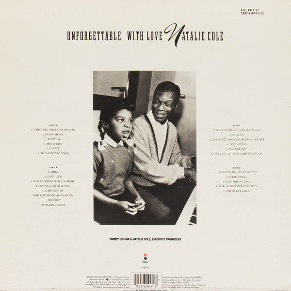 Natalie Cole – Unforgettable With Love (LP, Album, Europe - 1991)