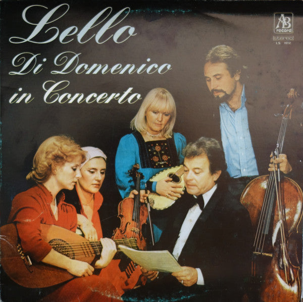 Lello Di Domenico – In Concerto (LP, Album, Italy - 1980)