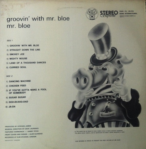 Mr. Bloe – Groovin With Mr. Bloe (LP, Album, Italy - 1970)