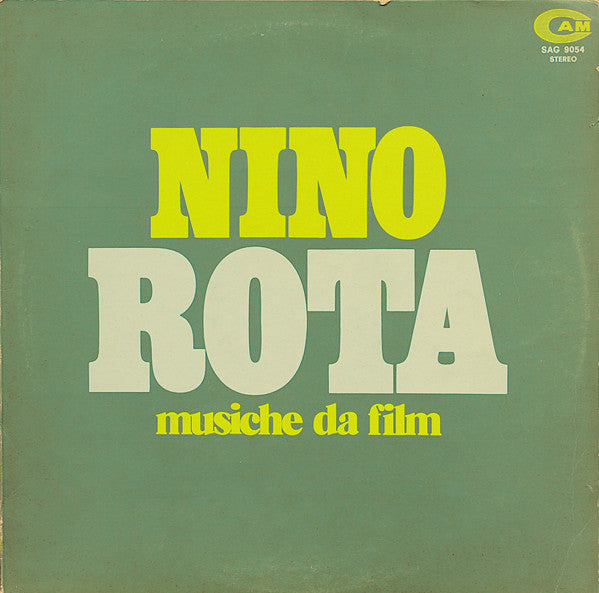 Nino Rota – Musiche Da Film (LP, Album, Italy - 1973)