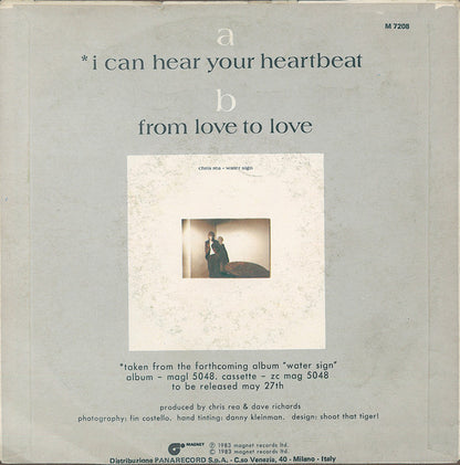 Chris Rea – I Can Hear Your Heartbeat (7", Italy - 1983)