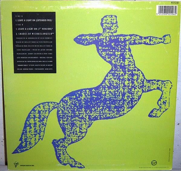 Belinda Carlisle – Leave A Light On (12", Italy - 1989)