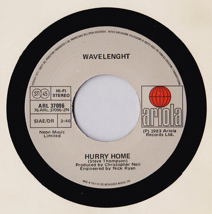 Wavelength (5) – Rio (7", Italy - 1983)