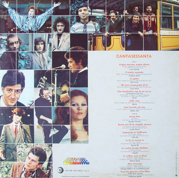 Various – Cantasessanta (LP, Compilation, Italy - 1981)