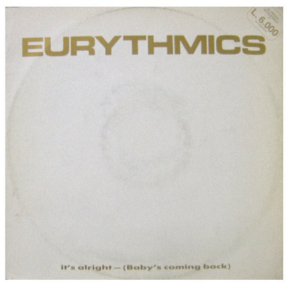 Eurythmics – It's Alright (Baby's Coming Back) (12", Italy - 1986)