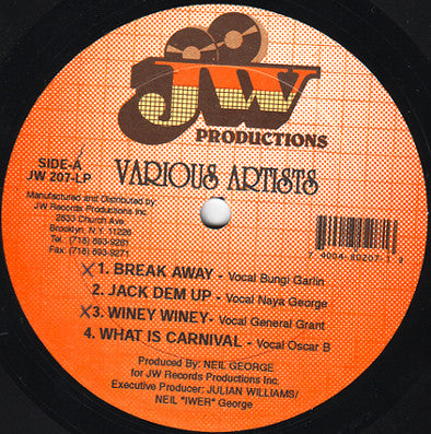 Various – Iwer & Family Soca Compilation Vol. 1 (LP, Compilation, US - 2000)