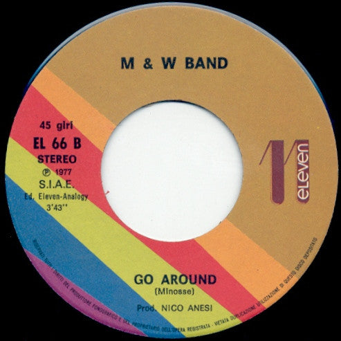 M & W Band – All Is Wrong (7", Italy - 1977)