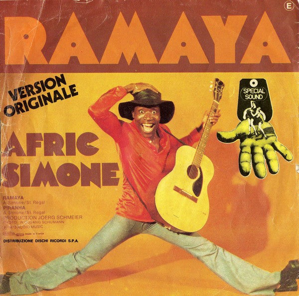 Afric Simone – Ramaya (7", Italy - 1975)