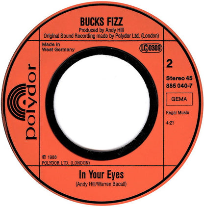 Bucks Fizz – New Beginning (7", Germany - 1986)