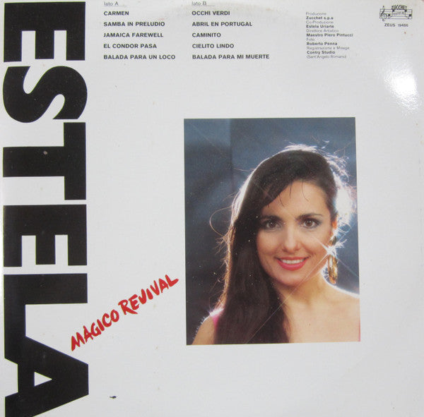 Estela Uriarte – Magico Revival (LP, Album, Italy - 1987)