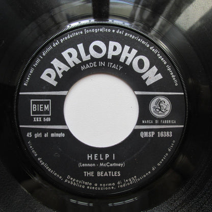The Beatles – Help ! / I'm Down (7", Italy - 1965)