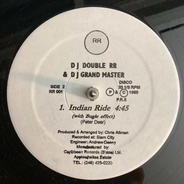 Dj Double RR, DJ Grand Master – Indian Ride (12", Barbados - 1998)