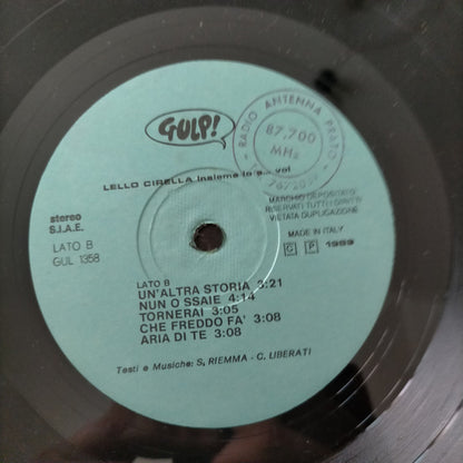Lello Cirella – Insieme Io E Voi (LP, Italy - 1989)