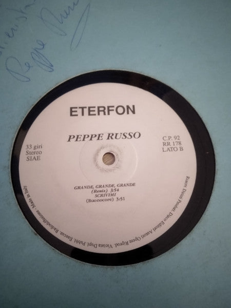 Peppe Russo – Peppe Russo (LP, Italy - 1992)