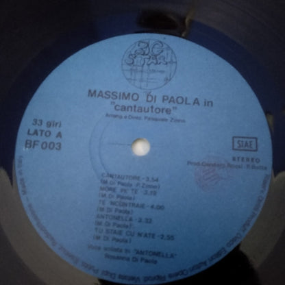 Massimo Di Paola (2) – Cantautore (LP, Italy)