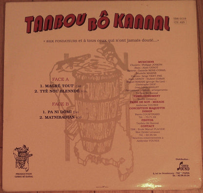 Tanbou Bo Kannal – Magré Tout (LP, Album, Martinique - 1991)