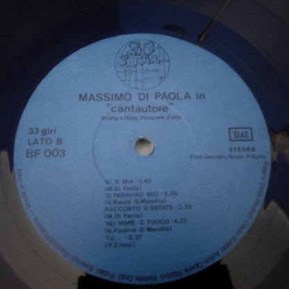 Massimo Di Paola (2) – Cantautore (LP, Italy)