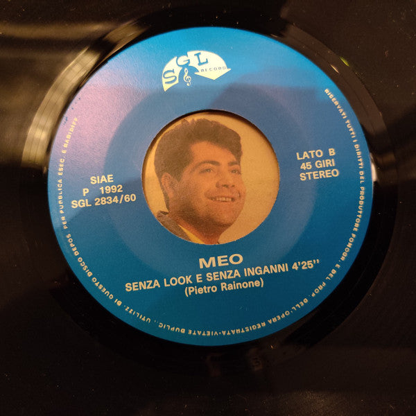 Meo (10) – Una Storia Impossibile / Senza Look E Senza Inganni (7", Italy - 1992)