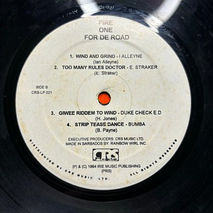 Various – Fire One For De Road (LP, Compilation, Barbados - 1994)