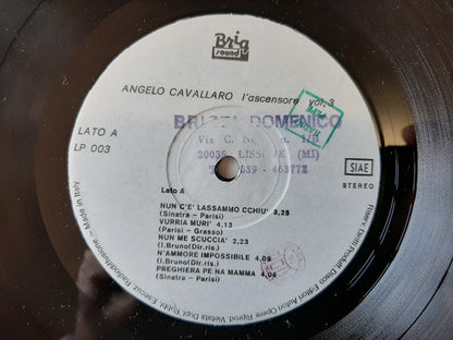 Angelo Cavallaro – L'ascensore Vol. 3 (LP, Album, Italy - 1983)