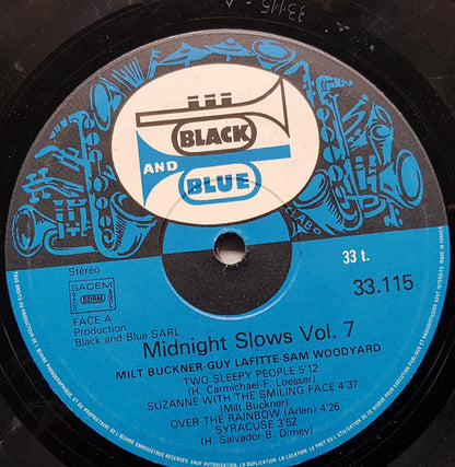 Milt Buckner, Guy Lafitte, Sam Woodyard – Midnight Slows Vol.7 (LP, Album, France - 1977)