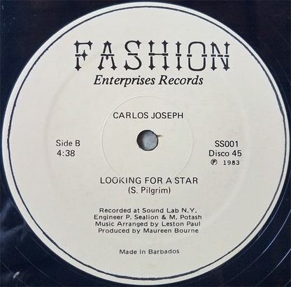 Carlos Joseph – Arlena (12", Barbados - 1983)