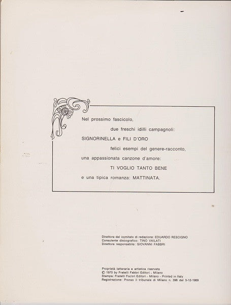 Various – La Canzone Italiana - N° 3 (7", Italy - 1970)