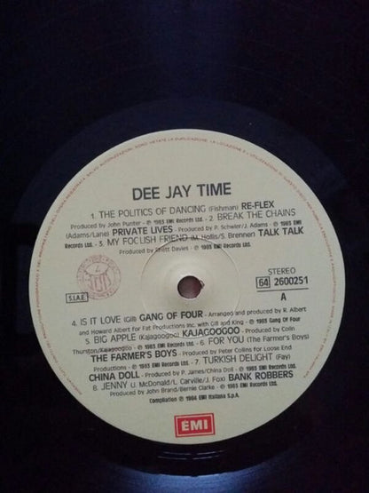 Various – Deejay Time (LP, Compilation, Italy - 1984)