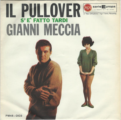 Gianni Meccia – Il Pullover  (7", Italy - 1961)