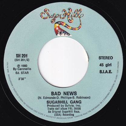 Sugarhill Gang – Rapper's Reprise (Jam-Jam) (7", Italy - 1980)