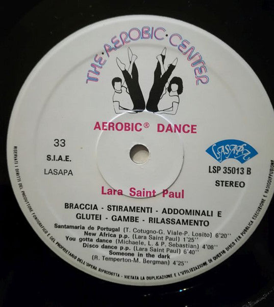 Lara Saint Paul – Aerobic Dance (LP, Album, Italy - 1983)