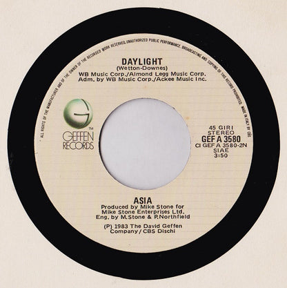 Asia (2) – Don't Cry (7", Italy - 1983)