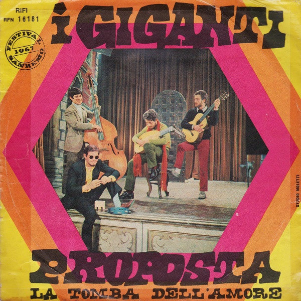 I Giganti – Proposta (7", Italy - 1967)