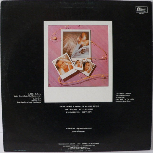 Patty Brard – All This Way (LP, Album, Italy - 1981)