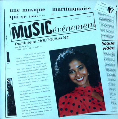 Dominique Moutoussamy – Une Musique Martiniquaise (LP, France - 1986)
