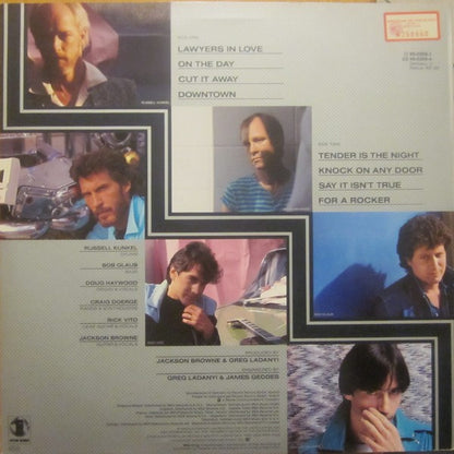 Jackson Browne – Lawyers In Love (LP, Album, Italy - 1983)